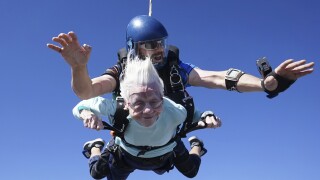 Oldest Skydiver