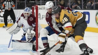 Avalanche Golden Knights Hockey