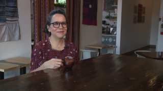 Vivi Lemus, co-owner of Convivio Cafe