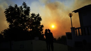 APTOPIX Portugal Wildfires