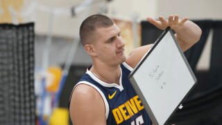 Media Day Nuggets Basketball