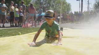 BOLDERBoulder slip 'n slide