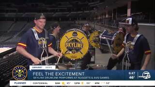 Skyline Drumline Denver Nuggets game October 23, 2023jpg