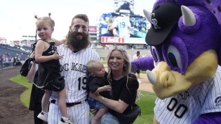 Twins Rockies Baseball