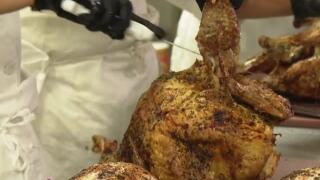 Thanksgiving for 3,000, Fort Carson soldiers doing the cooking