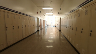 school hallway