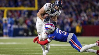 Bills' Damar Hamlin makes first tackle since on-field collapse