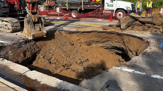 sinkhole on jackass hill road_City of Littleton