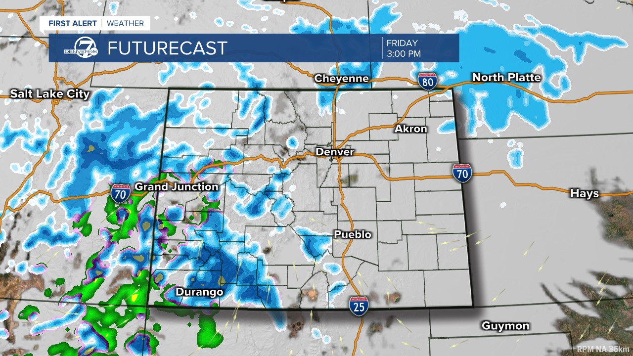 Futurecast: 3 p.m. today