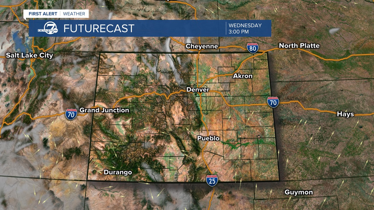 Futurecast: 3 p.m. tomorrow