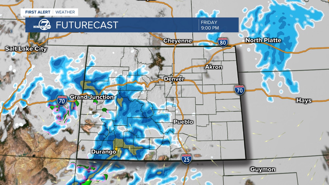 Futurecast: 9 p.m. today